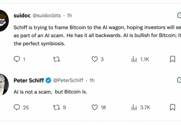 Peter Schiff Says AI Could Turn Into Bitcoin’s Biggest Threat