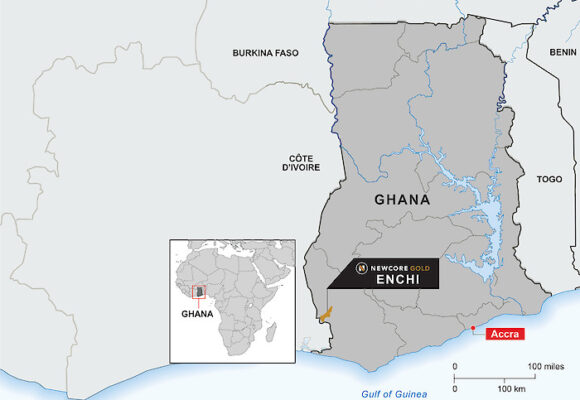 Newcore’s wide gold hit boosts Enchi plan in Ghana