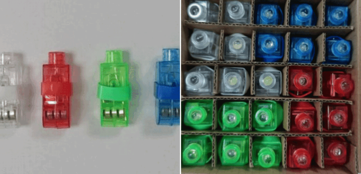 Hundreds of thousands of finger light toys sold on Amazon recalled over swallowing risk