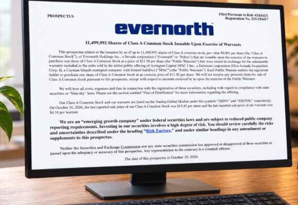 Ripple-Backed Evernorth Eyes $132M Funding Amid XRP Buying Plans